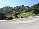 Fackovske sedlo Pass 802 m - Slowakei