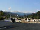 Zufahrt zum Bratocea Pass