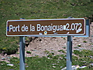 Port de la Bonaigua 2072 m
