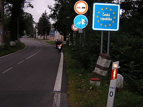 Grenzübergang Polen - Tschechien bei Lunwka